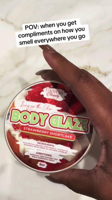 I can’t make this up! I be getting soooo many compliments EVERYWHERE I go because of BODY GLAZE, which for some reason i